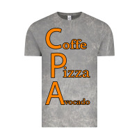 Cloud Rock coffe pizza avocado Vintage Tee - Bettercallsaul