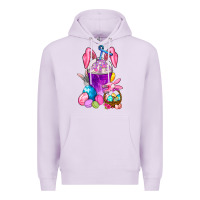 Lilac Easter Coffee Cup Premium Hoodie - BundleAndBundleShop