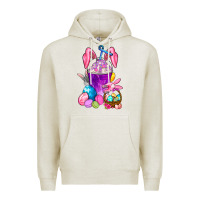 Oatmeal Heather Easter Coffee Cup Premium Hoodie - BundleAndBundleShop