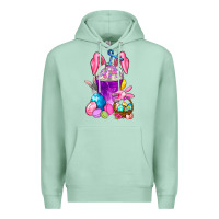 Seafoam Easter Coffee Cup Premium Hoodie - BundleAndBundleShop