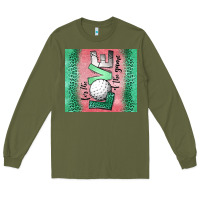 Army Green for the love of the game golf Long Sleeve Tee - Jasminsmagicworld