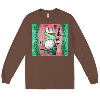 Chestnut for the love of the game golf Long Sleeve Tee - Jasminsmagicworld