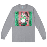 Heather Grey for the love of the game golf Long Sleeve Tee - Jasminsmagicworld