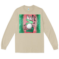 Mushroom for the love of the game golf Long Sleeve Tee - Jasminsmagicworld
