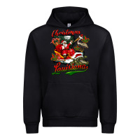 Black louisiana christmas with  afro santa Urban Hoodie - BarkalooDesign