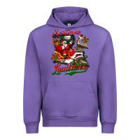 Tulip louisiana christmas with  afro santa Urban Hoodie - BarkalooDesign