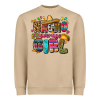 Mushroom Nacho average girl Heavyweight Sweatshirt - FaDigitalArtStudio