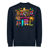 Navy Nacho average girl Heavyweight Sweatshirt - FaDigitalArtStudio
