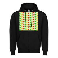 Black mexico seamless pattern Zipper Hoodie - FaDigitalArtStudio