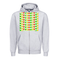 Heather Grey mexico seamless pattern Zipper Hoodie - FaDigitalArtStudio
