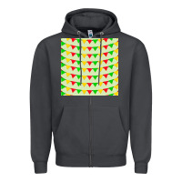 Smoke mexico seamless pattern Zipper Hoodie - FaDigitalArtStudio