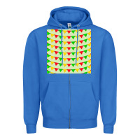 True Royal mexico seamless pattern Zipper Hoodie - FaDigitalArtStudio