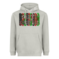 Moon Dust Merry Christmas Heavyweight Hoodie - CowhideDigitalArt
