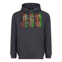 Smoke Merry Christmas Heavyweight Hoodie - CowhideDigitalArt