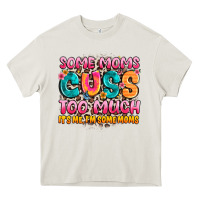 Cream some moms too much it's me,i'm some moms Heavy Core Tee - JahusDesignShop