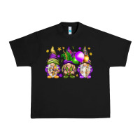 Black Mardi Gras gnomes Urban Heavy Tee - NancyCooperArtShop