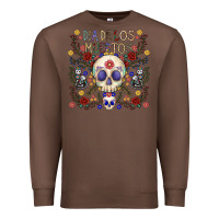 Chestnut dia de los muertos Premium Sweatshirt - CowhideDigitalArt