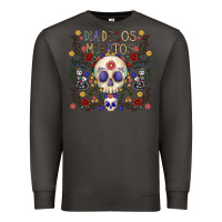 Smoke dia de los muertos Premium Sweatshirt - CowhideDigitalArt