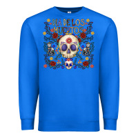 True Royal dia de los muertos Premium Sweatshirt - CowhideDigitalArt