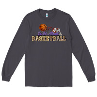Smoke Wild about Basketball Long Sleeve Tee - HowdyJamesFarm