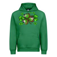 Emerald st. patricks day shamrocks Urban Hoodie - BarkalooDesign