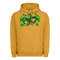 Pigment Peanut Butter st. patricks day shamrocks Urban Hoodie - BarkalooDesign