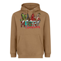 Toasted Coconut Merry Christmas Heavyweight Hoodie - CowhideDigitalArt