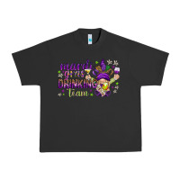 Pigment Black Mardi Gras Day Nurse Urban Heavy Tee - NancyCooperArtShop