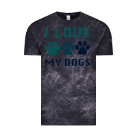 Cloud Black i love my dogs Vintage Tee - Bettercallsaul