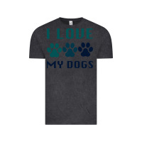 Vintage Black i love my dogs Vintage Tee - Bettercallsaul