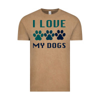 Vintage Coffee i love my dogs Vintage Tee - Bettercallsaul