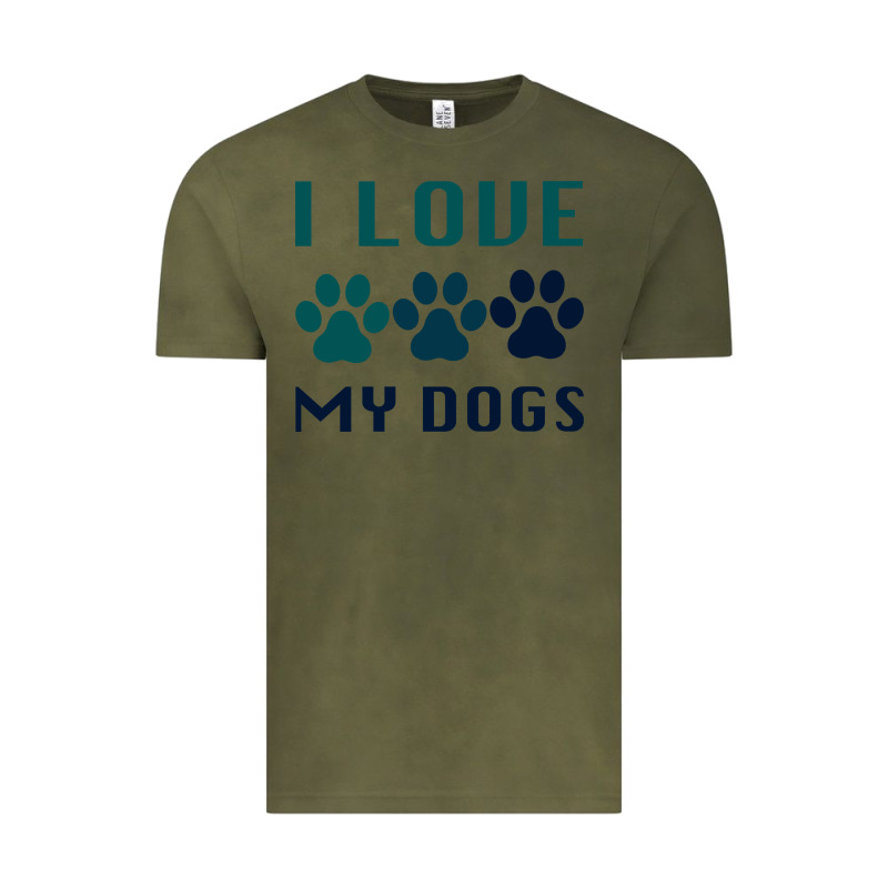 I Love My Dogs Vintage Tee by Bettercallsaul | Teevron
