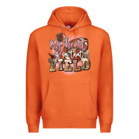 Carrot my heart is on that field Premium Hoodie - FaDigitalArtStudio