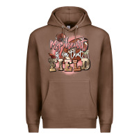 Chestnut my heart is on that field Premium Hoodie - FaDigitalArtStudio
