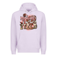 Lilac my heart is on that field Premium Hoodie - FaDigitalArtStudio