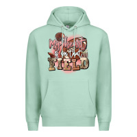 Seafoam my heart is on that field Premium Hoodie - FaDigitalArtStudio