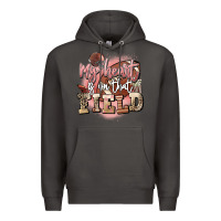 Smoke my heart is on that field Premium Hoodie - FaDigitalArtStudio