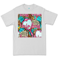 Dove Grey hair boss and hand mirror with money and leopard seamless pattern bbs Premium Tee - BundleAndBundleShop