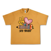 Peanut Butter peace love 3rd grade Urban Heavy Tee - JahusDesignShop