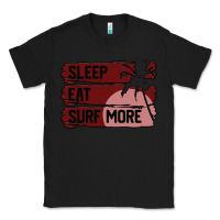 Black surf, sleep, eat Classic Tee - Bettercallsaul