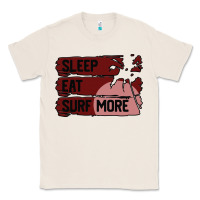Surf, Sleep, Eat Classic Tee | Teevron