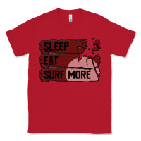 Red surf, sleep, eat Classic Tee - Bettercallsaul