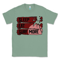 Sage surf, sleep, eat Classic Tee - Bettercallsaul