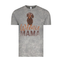 Cloud Rock Dog Lover Women Gift Weenie Mama Pet Mom Wiener Dachshund Vintage Tee - maiPhamDesign