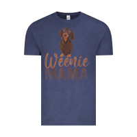 Dog Lover Women Gift Weenie Mama Pet Mom Wiener Dachshund Vintage Tee | Teevron