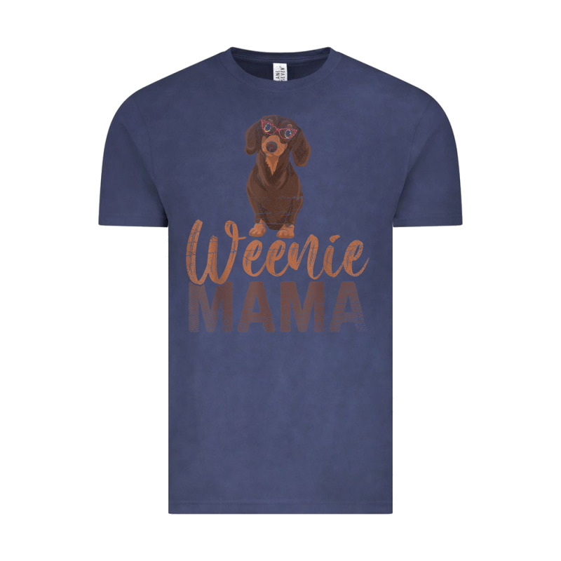 Dog Lover Women Gift Weenie Mama Pet Mom Wiener Dachshund Vintage Tee by maiPhamDesign | Teevron