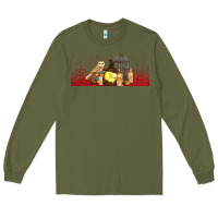 Army Green wizard Long Sleeve Tee - TumblerDesignByShophia