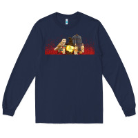 Navy wizard Long Sleeve Tee - TumblerDesignByShophia