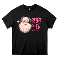 Black santa and co Heavy Core Tee - MaliasSmallBusiness