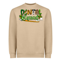 Mushroom St. Patrick's Day Dental squad Heavyweight Sweatshirt - OliviaCreatesArt